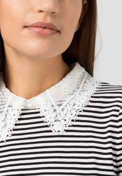 HALLHUBER Assurance De l’Authenticité T-shirt à manches longues t-shirts et tops col &agrave; revers femme -France Hallhuber Soldes Boutique 04b068b8d49a42508e217358969475b5