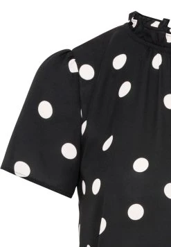 HALLHUBER Qualité Supérieure MIT TUPFENPRINT - Blouse chemises et blouses col rond femme -France Hallhuber Soldes Boutique 08c2f88279db45bb9cb139b9f0fa54de