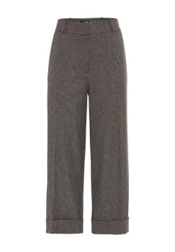 Prix d’Amis HALLHUBER GECROPPTE AUS RECYCELTEN FASERN MIT PEPITA - Pantalon classique pantalons haute femme -France Hallhuber Soldes Boutique 090a50ed308345a2a22b029c45f411cd