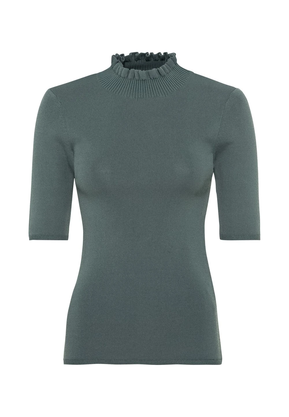 HALLHUBER MIT RÜSCHENKRAGEN - Pullover Prix Dynamité pulls et gilets col en v femme 6 HALLHUBER MIT RÜSCHENKRAGEN - Pullover Prix Dynamité pulls et gilets col en v femme – Image 6