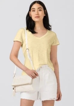 HALLHUBER Soldes En Ligne T-shirt basique t-shirts et tops col en v femme