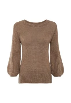 HALLHUBER Prix Équitable MIT GLOCKENÄRMELN - Pullover pulls et gilets col rond femme -France Hallhuber Soldes Boutique 147db778ebaa4046991b17049c2830f6 1