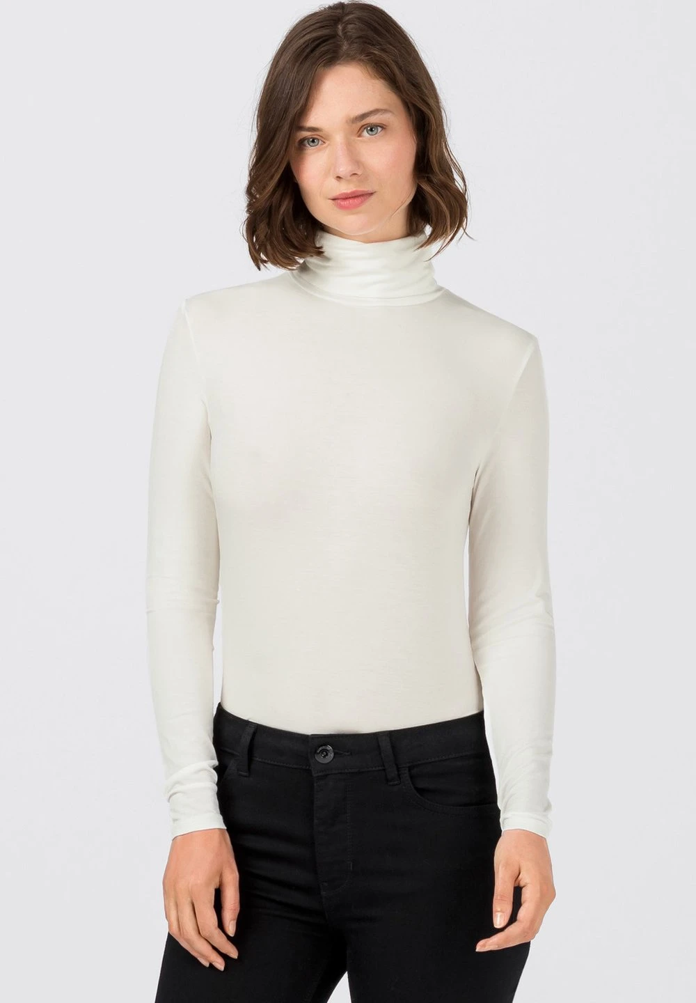 HALLHUBER T-shirt à manches longues Prix Affortable t-shirts et tops col roulé femme 1 HALLHUBER T-shirt à manches longues Prix Affortable t-shirts et tops col roulé femme