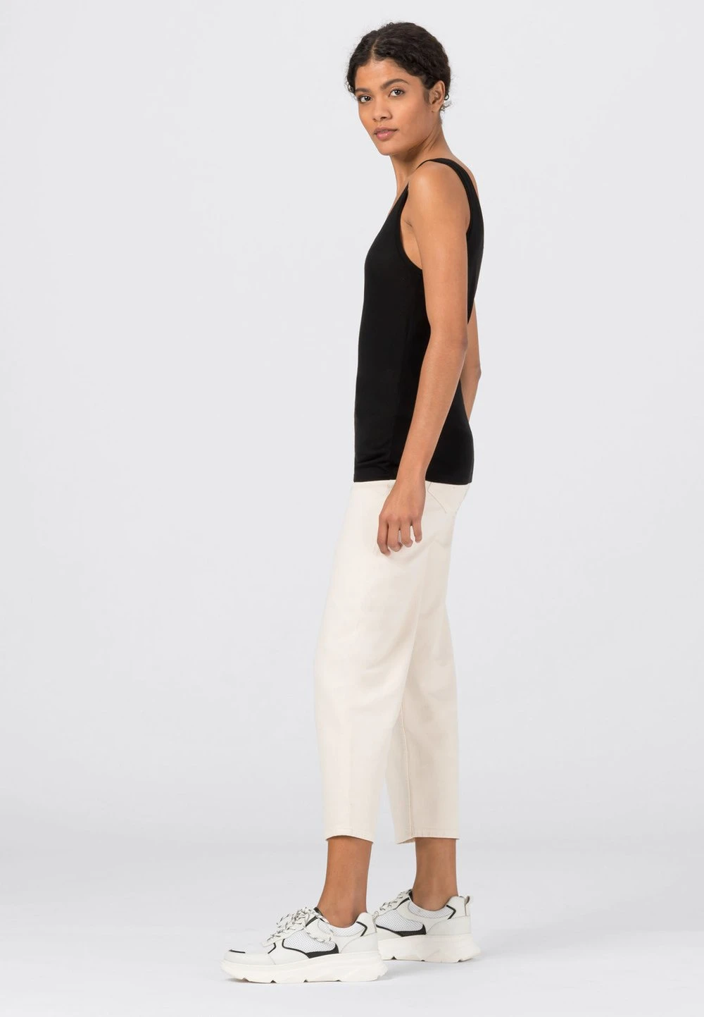 HALLHUBER Débardeur Prix Usine t-shirts et tops encolure large ronde femme 2 HALLHUBER Débardeur Prix Usine t-shirts et tops encolure large ronde femme – Image 2