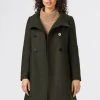 HALLHUBER Manteau court Bas Prix manteaux col montant femme