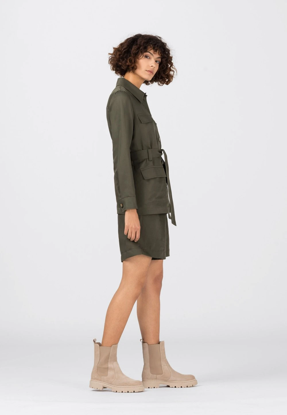 HALLHUBER Plus Bas Prix De Vente Trench manteaux col chemise femme 3 HALLHUBER Plus Bas Prix De Vente Trench manteaux col chemise femme – Image 3