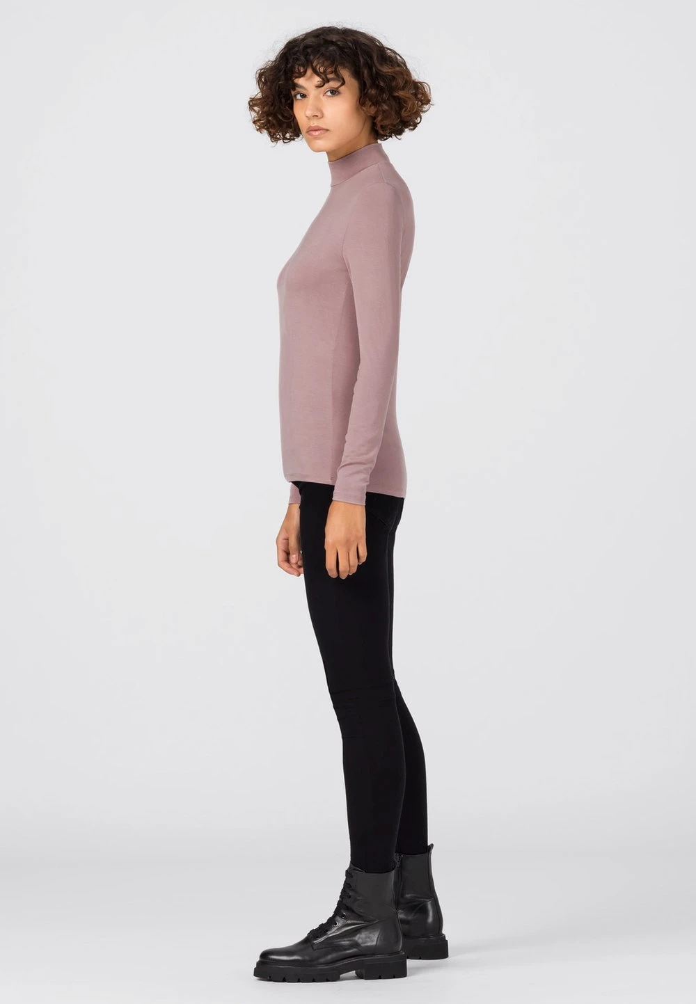 Prix Distinctifs HALLHUBER T-shirt à manches longues t-shirts et tops col montant femme 3 Prix Distinctifs HALLHUBER T-shirt à manches longues t-shirts et tops col montant femme – Image 3