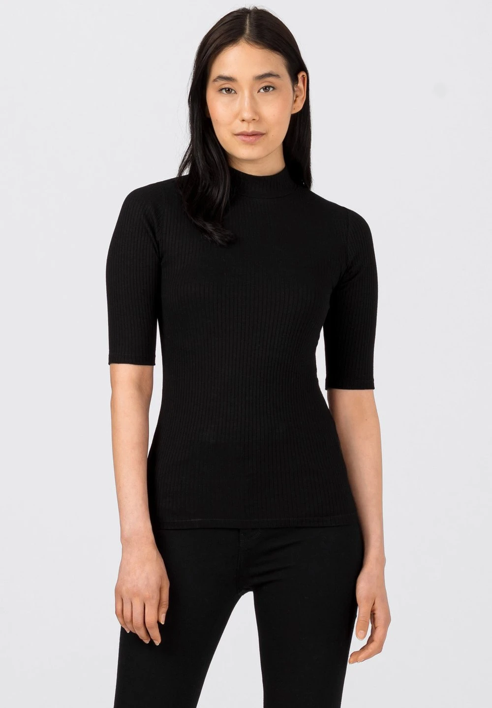 HALLHUBER Meilleure qualité BASIC-RIPP MIT TURTLENECK - T-shirt basique t-shirts et tops col rond femme 1 HALLHUBER Meilleure qualité BASIC-RIPP MIT TURTLENECK - T-shirt basique t-shirts et tops col rond femme