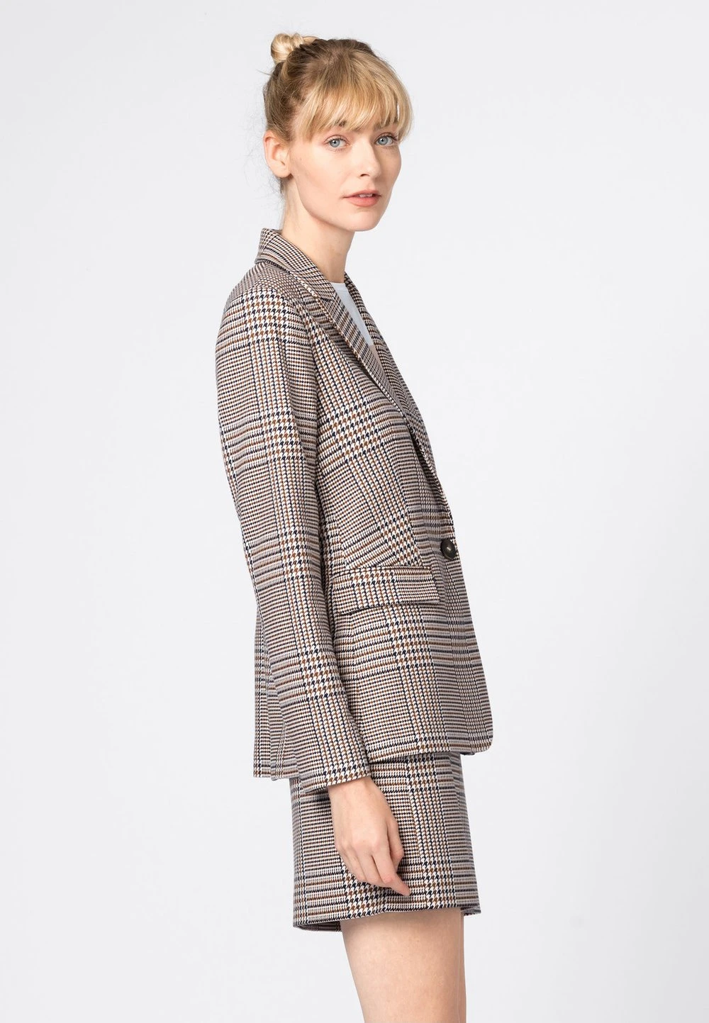 HALLHUBER Prix Usine Blazer vestes col rond femme 3 HALLHUBER Prix Usine Blazer vestes col rond femme – Image 3