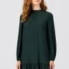 HALLHUBER MIT RÜSCHENKRAGEN - Robe de jour Soldes robes col officier femme