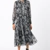 Remise En Ligne HALLHUBER MIT PAISLEY-PRINT - Robe de jour robes normale femme