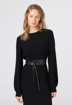 HALLHUBER Ceinture taille haute Qualité Excellente ceintures couleur unie femme