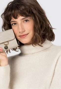 HALLHUBER MIT KROKO-PRÄGUNG - Portefeuille Prix Compétitif petite maroquinerie compartiment à monnaie femme