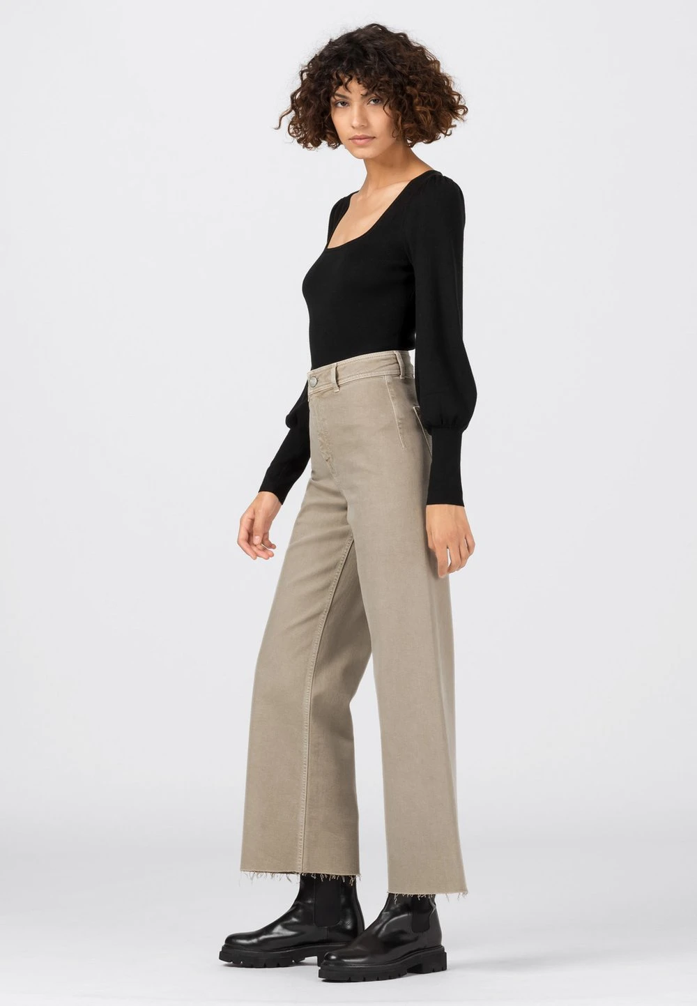 HALLHUBER Jean droit 50% Off De Vente jeans haute femme 2 HALLHUBER Jean droit 50% Off De Vente jeans haute femme – Image 2