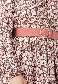 HALLHUBER Prix Légers AUS CHROMFREI GEGERBTEM VEL - Ceinture taille haute sacs et accessoires boucle ardillon femme