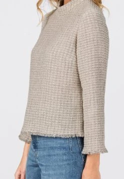 HALLHUBER Blouse Promos chemises et blouses col officier femme -France Hallhuber Soldes Boutique 4756fffb09e74465b56a84b959f48fed