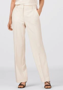 HALLHUBER Bon Rapport Coût-Efficacité WEIT GESCHNITTENE BÜGELFALTEN - Pantalon classique pantalons haute femme