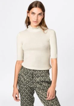 HALLHUBER MIT RÜSCHENKRAGEN - Pullover Prix Dynamité pulls et gilets col en v femme