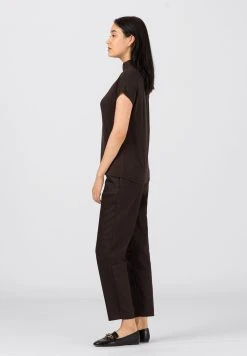 Qualité garantie 100% HALLHUBER T-shirt basique t-shirts et tops col officier femme -France Hallhuber Soldes Boutique 4929da8065b54e1ca9fbad06e9d9f618