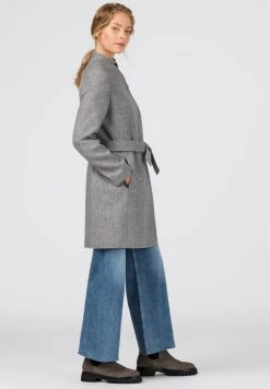 Faible Prix HALLHUBER AUS RECYCELTER MIT TURTLENECK - Manteau court manteaux col officier femme -France Hallhuber Soldes Boutique 4b4bd617334c441b81c60724a86b1fa9