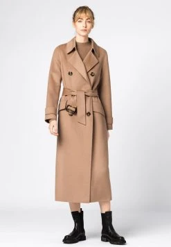 France Hallhuber Soldes Boutique 39 HALLHUBER Prix Réduit Manteau classique manteaux col rond femme