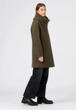 Meilleure qualité HALLHUBER Manteau classique manteaux col montant femme -France Hallhuber Soldes Boutique 51c8a0893e7841b8a69a3729484d55be