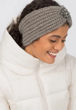 HALLHUBER MIT STRASSSTEINEN - Cache-oreilles Pas Cher casquettes, chapeaux et bonnets couleur unie femme