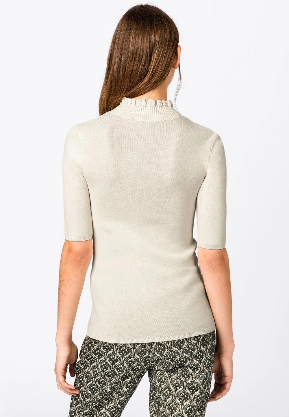 HALLHUBER MIT RÜSCHENKRAGEN - Pullover Prix Dynamité pulls et gilets col en v femme 2 HALLHUBER MIT RÜSCHENKRAGEN - Pullover Prix Dynamité pulls et gilets col en v femme – Image 2