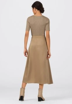 Qualité Garantie HALLHUBER Jupe trapèze jupes ceinture femme -France Hallhuber Soldes Boutique 546c64e78f0b42378271acb0c66246a6