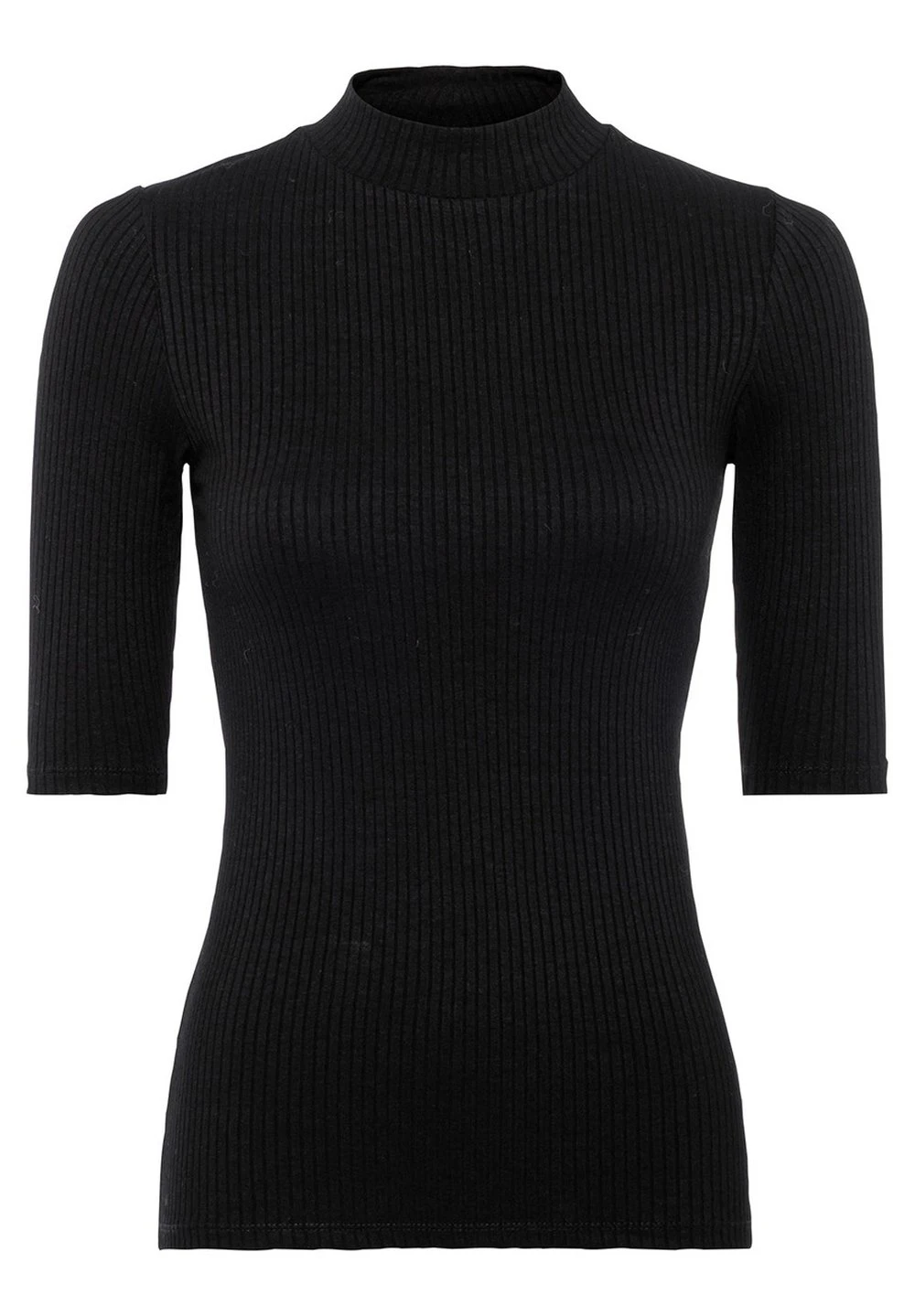 HALLHUBER Meilleure qualité BASIC-RIPP MIT TURTLENECK - T-shirt basique t-shirts et tops col rond femme 4 HALLHUBER Meilleure qualité BASIC-RIPP MIT TURTLENECK - T-shirt basique t-shirts et tops col rond femme – Image 4