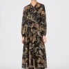 HALLHUBER Soldes PAISLEY-PRINT - Robe de jour robes col ch&acirc;le femme