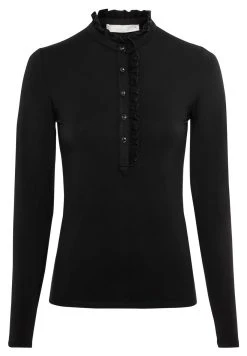 HALLHUBER LONGSLEEVE MIT RÜSCHEN - Blouse Haute Qualité chemises et blouses col officier femme -France Hallhuber Soldes Boutique 5c2f25d1d5d34ef58c1077d51553299f