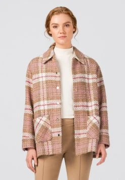 Prix Discount HALLHUBER Manteau court manteaux col en v femme