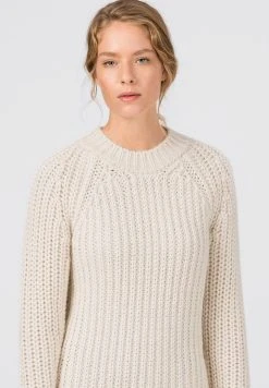 HALLHUBER Prix De Rêve CHUNKY IN PATENTSTRICK - Pullover pulls et gilets col rond femme -France Hallhuber Soldes Boutique 63be470e2d6646d7aee176d55ca6246c