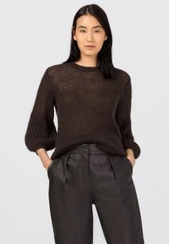 HALLHUBER Prix Équitable MIT GLOCKENÄRMELN - Pullover pulls et gilets col rond femme