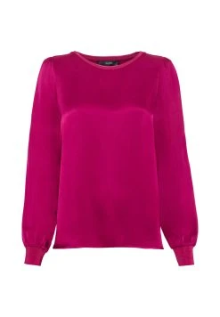 HALLHUBER MIT STRICKBLENDEN - T-shirt à manches longues Prix Réduit chemises & blouses col rond femme -France Hallhuber Soldes Boutique 6804b911fb15471e89d255fc715bd547 4