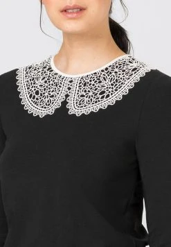 HALLHUBER Soldes T-shirt à manches longues t-shirts et tops col claudine femme -France Hallhuber Soldes Boutique 6a4fab4ec42b4583808e16ebfc3ba3a4