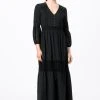 Qualité Garantie HALLHUBER MIT LOCHSPITZE - Robe longue robes normale femme