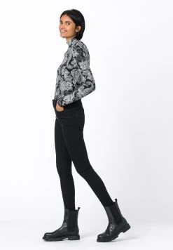 HALLHUBER Prix Bradés T-shirt à manches longues t-shirts et tops col en v femme -France Hallhuber Soldes Boutique 72608468e2824172a38c37cea9c7a26e