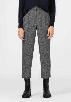 HALLHUBER En promotion MIT HAHNENTRITTMUSTER - Chino pantalons normale femme