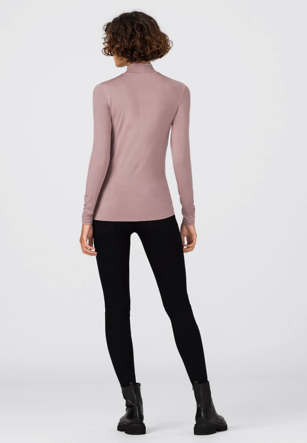 Prix Distinctifs HALLHUBER T-shirt à manches longues t-shirts et tops col montant femme 2 Prix Distinctifs HALLHUBER T-shirt à manches longues t-shirts et tops col montant femme – Image 2