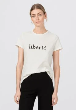 HALLHUBER Prix Réduit T-shirt imprimé t-shirts et tops col rond femme