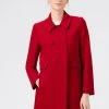 HALLHUBER DOPPELREIHIGER AUS RECYCELTEN - Manteau classique Qualité Garantie manteaux col &agrave; revers femme
