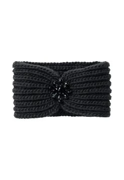 HALLHUBER MIT STRASSSTEINEN - Cache-oreilles Pas Cher casquettes, chapeaux et bonnets couleur unie femme -France Hallhuber Soldes Boutique 855a2c4659a94916be226fcdb78d6fcf 1