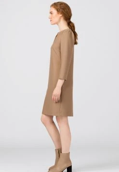 Qualité Supérieure HALLHUBER MIT PUFFÄRMELN - Robe fourreau robes col en v femme -France Hallhuber Soldes Boutique 87246d661e8a41148af2f5f237552f8d