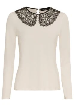 HALLHUBER Soldes T-shirt à manches longues t-shirts et tops col claudine femme -France Hallhuber Soldes Boutique 8777089b166249a29f0d5e42d44130d1 1