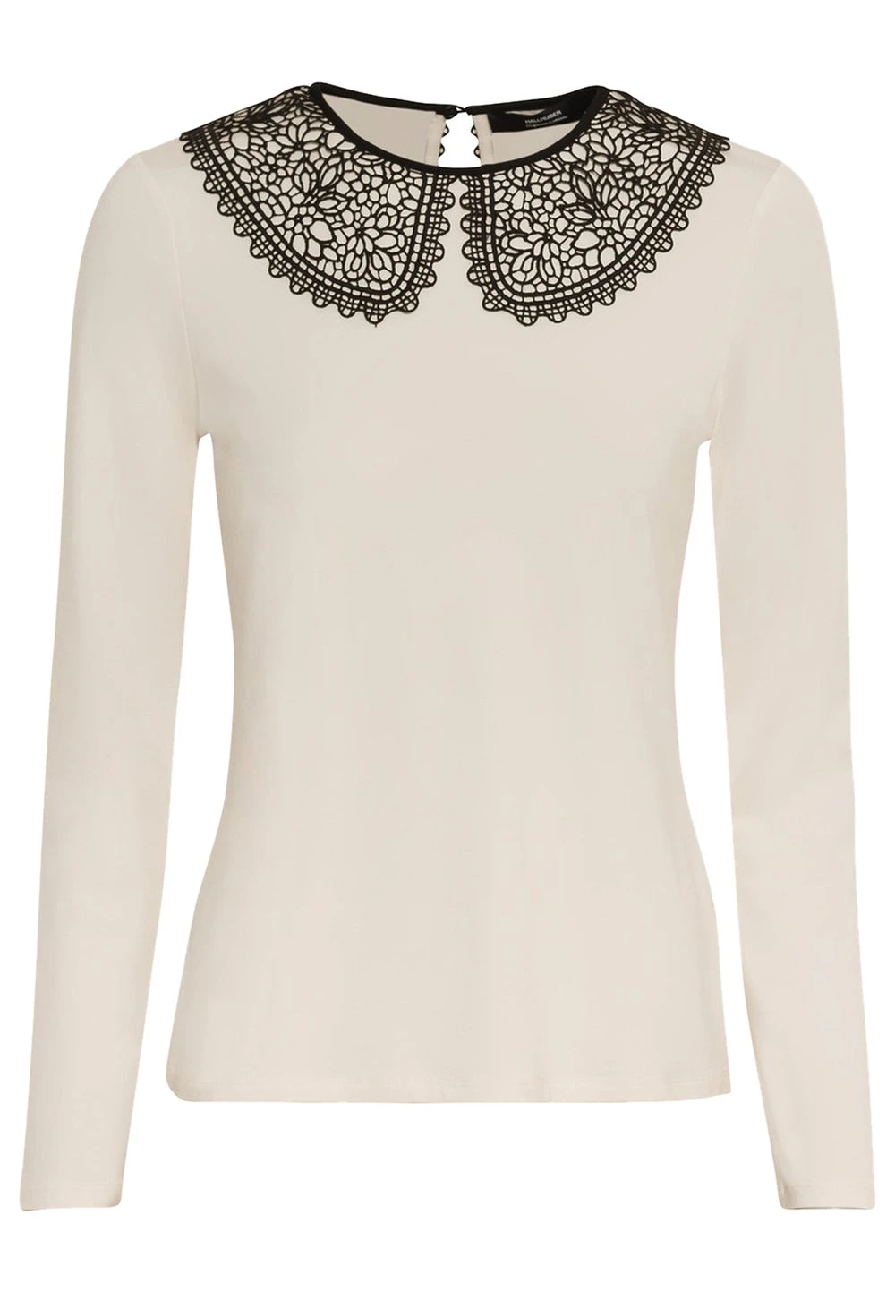 HALLHUBER T-shirt à manches longues Assurance De l’Authenticité t-shirts et tops col claudine femme 4 HALLHUBER T-shirt à manches longues Assurance De l’Authenticité t-shirts et tops col claudine femme – Image 4