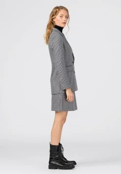 HALLHUBER Qualité garantie 100% INDOOR AUS RECYCELTEN FASERN MIT PEPITAMUSTER - Blazer vestes col revers femme -France Hallhuber Soldes Boutique 8c6689fdfe67443db63bffa9b4ca8b07