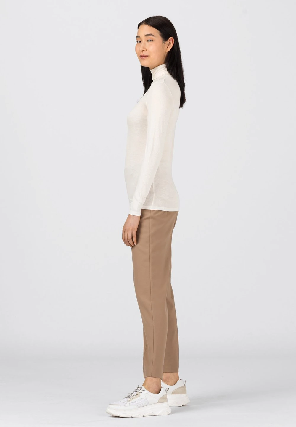 HALLHUBER T-shirt à manches longues Prix Exclusifs t-shirts et tops col roulé femme 2 HALLHUBER T-shirt à manches longues Prix Exclusifs t-shirts et tops col roulé femme – Image 2