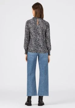 Meilleur Prix Garanti HALLHUBER MIT RÜSCHEN UND SMOKDETAILS - Blouse chemises et blouses col rond femme -France Hallhuber Soldes Boutique 9591f1c23e684472b9e0cdc70cc3f0d5